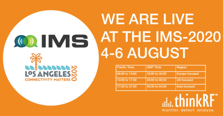 Join Us Live at the IMS 2020 Virtual Event 4-6 August