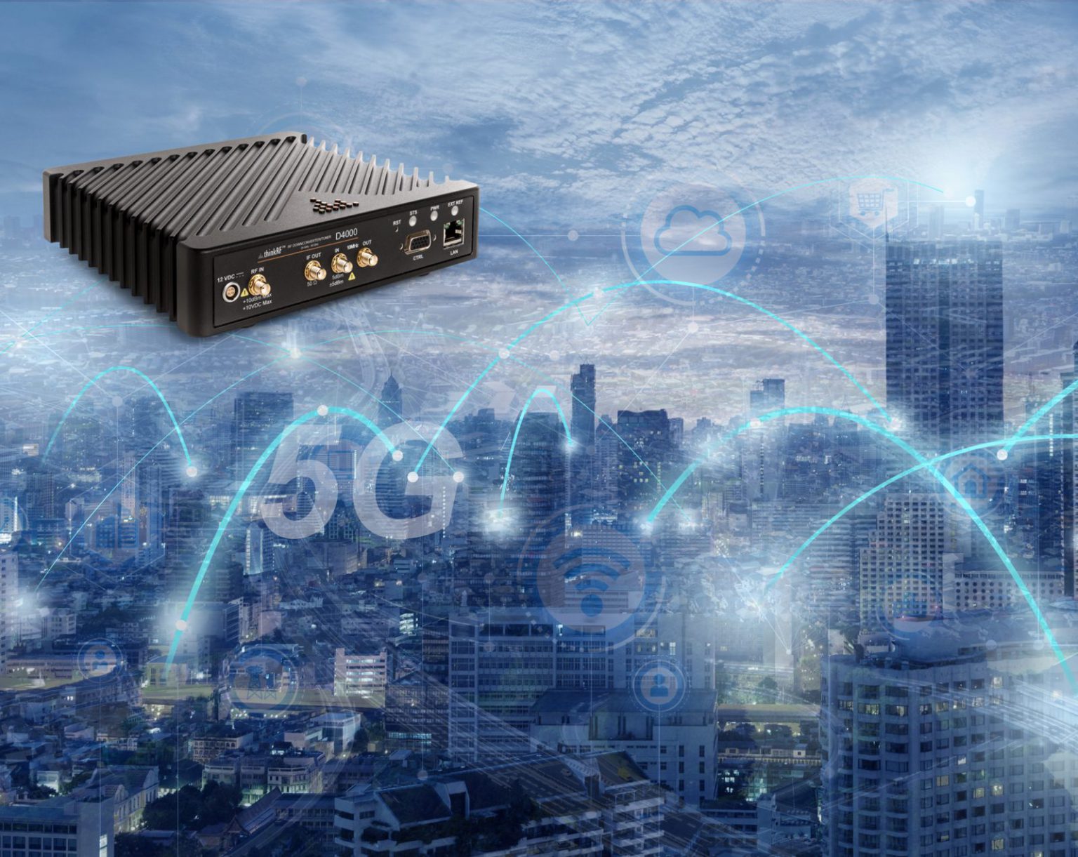 D4000 RF Downconverter/Tuner - thinkRF