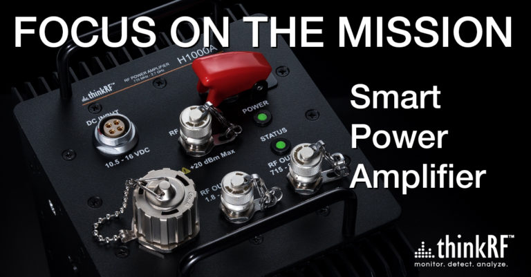 The thinkRF H1000A is smart