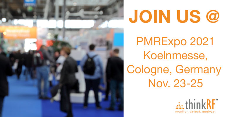 Join us @ PMRExpo 2021 – Booth D35 Koelnmesse, Cologne, Germany November 23-25!
