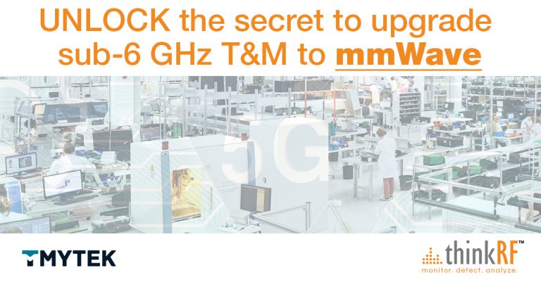Learn the secret to upgrade your sub-6 GHz T&M to mmWave quickly and economically