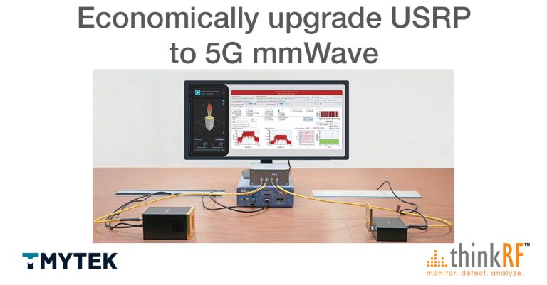 Our latest FREE application note shows how to economically upgrade your Universal Software Radio Peripheral (USRP) device to 5G mmWave