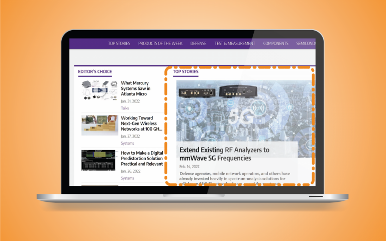 Microwaves & RF published our latest article