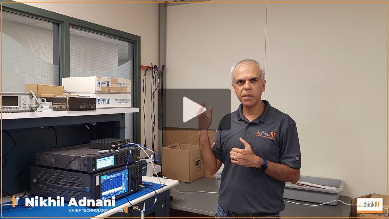 thinkRF D4000 Demo Video Part – 2