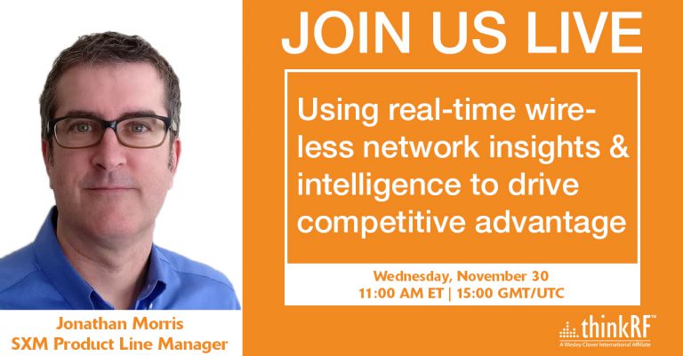 Explore how to drive competitive advantage using real-time wireless network insights and intelligence