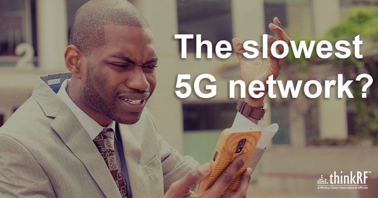 Who has the slowest 5G network?