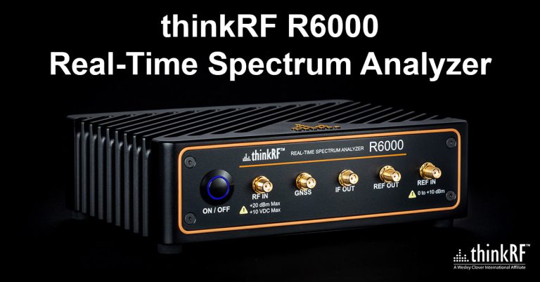 thinkRF R6000 Real-Time Spectrum Analyzer