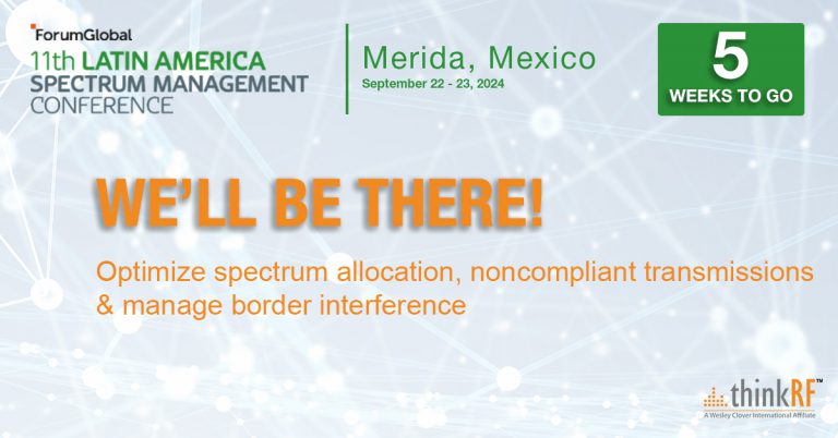 We’ll be there #LatAmSpectrum