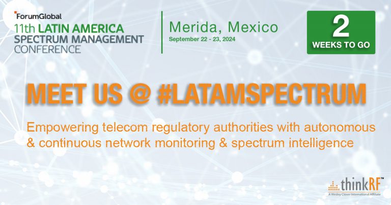 Meet us @ #LatAmSpectrum