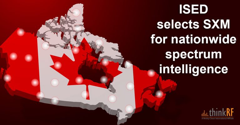 Canada’s telecom regulatory authority adopts thinkRF’s SXM solution for nationwide spectrum monitoring