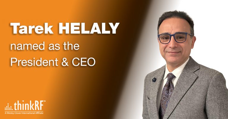 thinkRF names Tarek Helaly as President and CEO to lead next phase of global growth