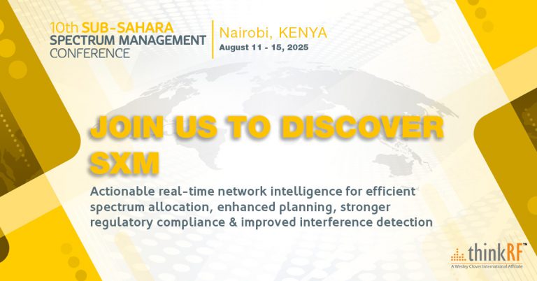 Next stop: #SubSaharaSpectrum Nairobi, KenayAugust 11-12