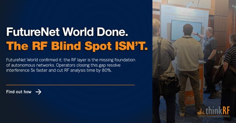 The RF Layer: The Blind Spot of Autonomous Networks