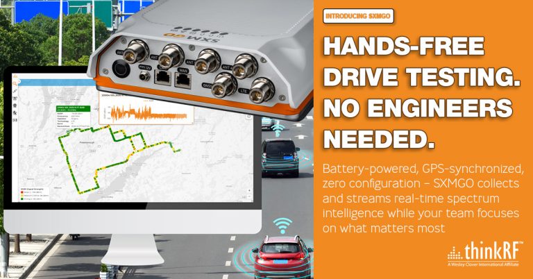 thinkRF Brings Hands-Free Drive Testing to Spectrum Intelligence